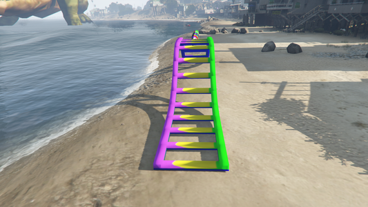 GTA 5 MOD Colourful Bridg ADDON PROP