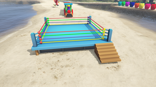 GTA 5 Mods Boxing Fight Ring Addon Prop