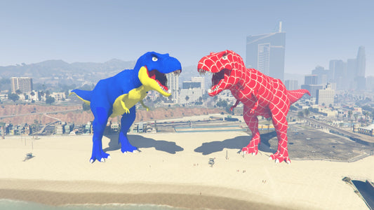 GTA 5 Mods Spider T Rex Addon Prop
