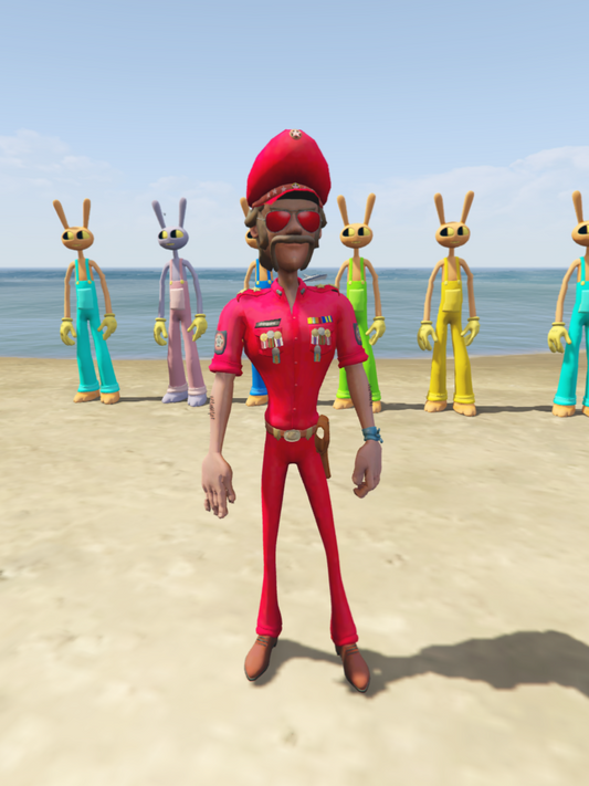 GTA 5 Mods CHINGAM SR RED [Addon Ped]