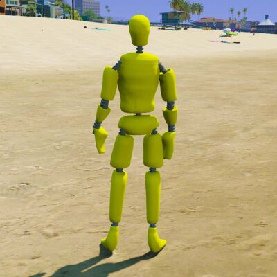 GTA 5 Mods Crash Test Dummy Multi Colour Addon Ped {FiveM Ready}