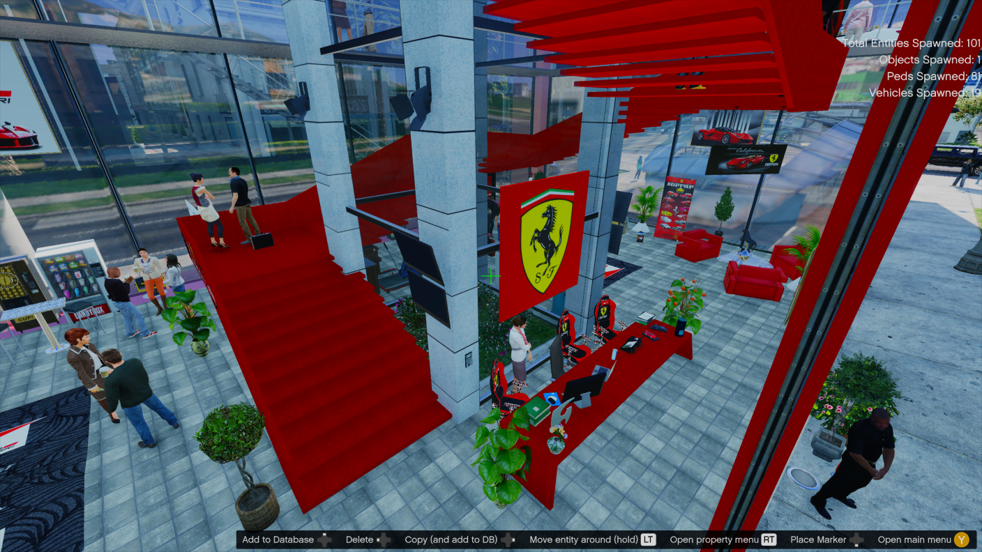 GTA 5 Mods Ferrari Los Santos HQ [Maps]