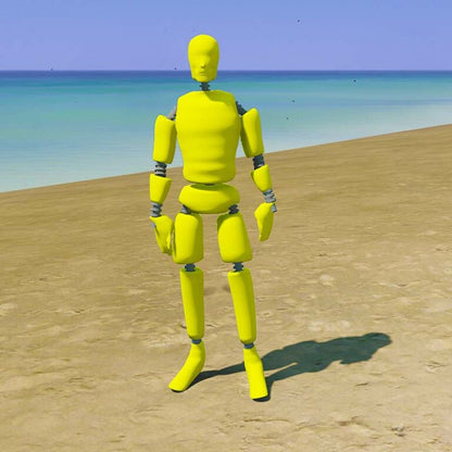 GTA 5 Mods Crash Test Dummy Multi Colour Addon Ped {FiveM Ready}