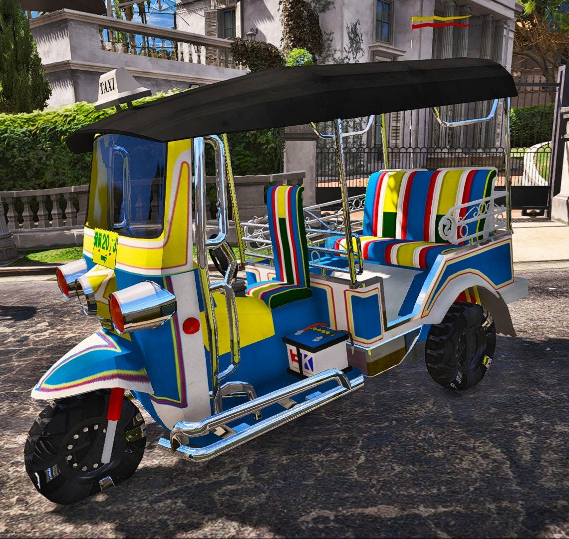 GTA 5 Mods Thailand Tuk Tuk