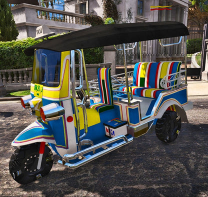 GTA 5 Mods Thailand Tuk Tuk