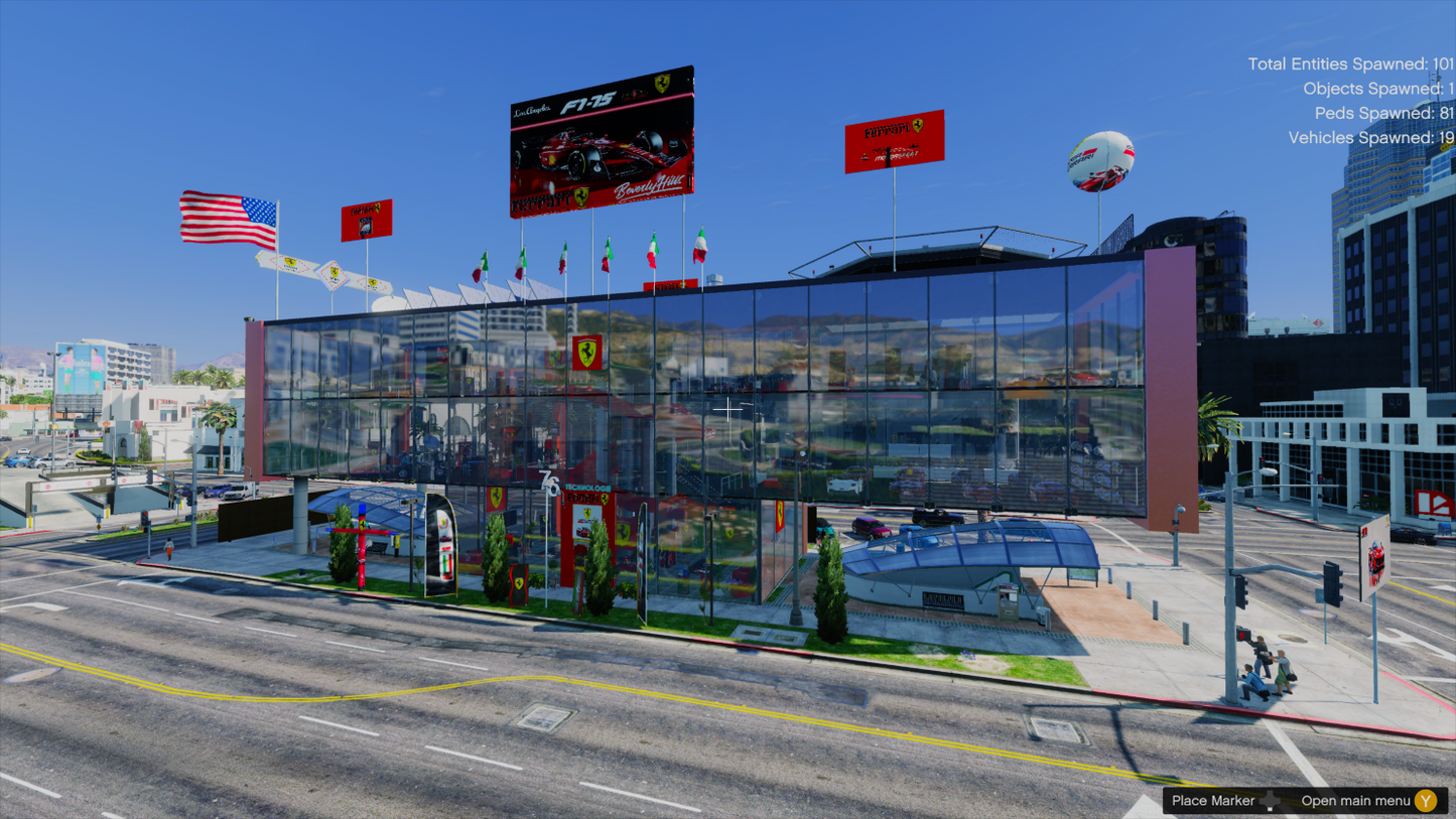 GTA 5 Mods Ferrari Los Santos HQ [Maps]