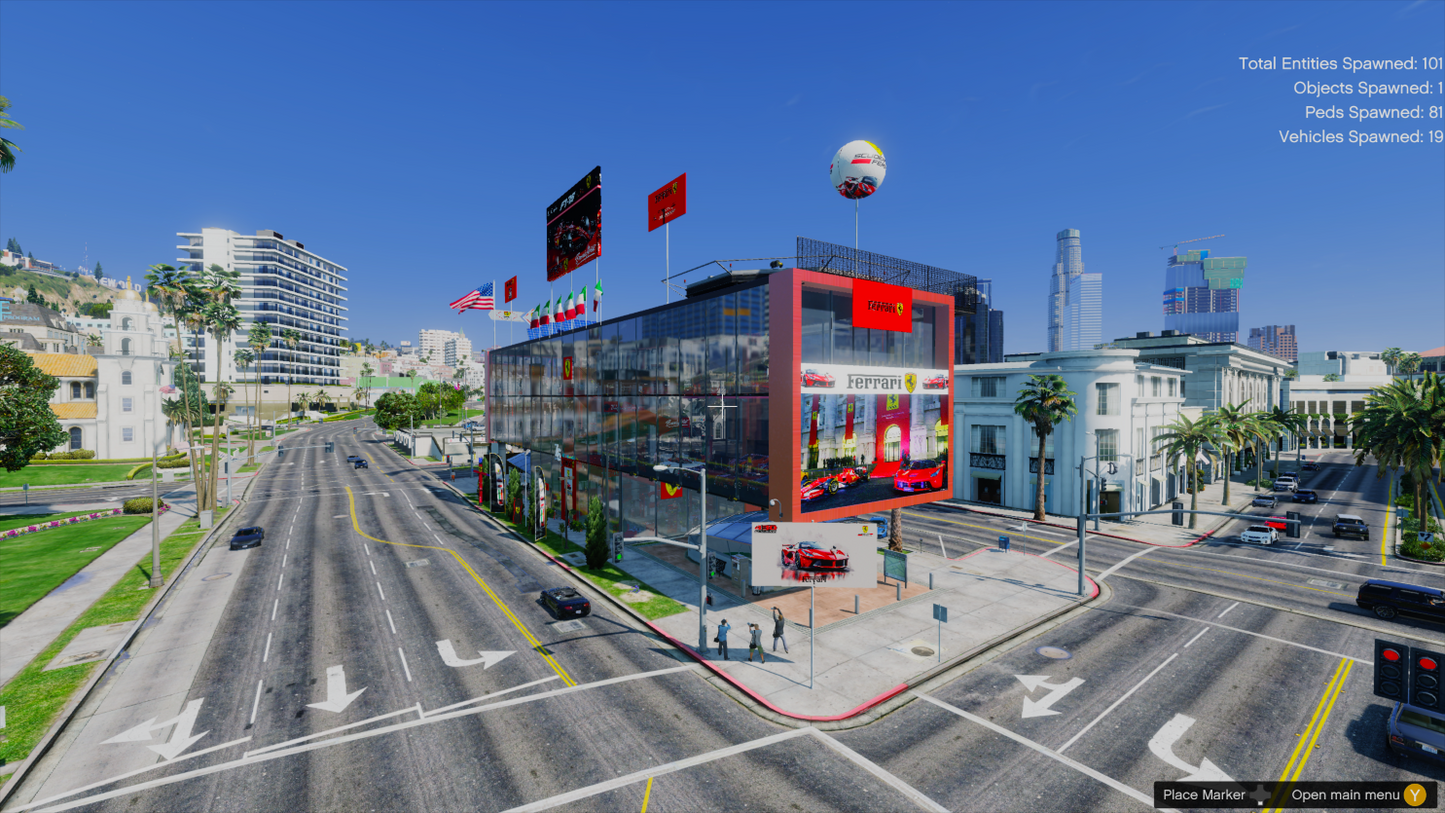 GTA 5 Mods Ferrari Los Santos HQ [Maps]