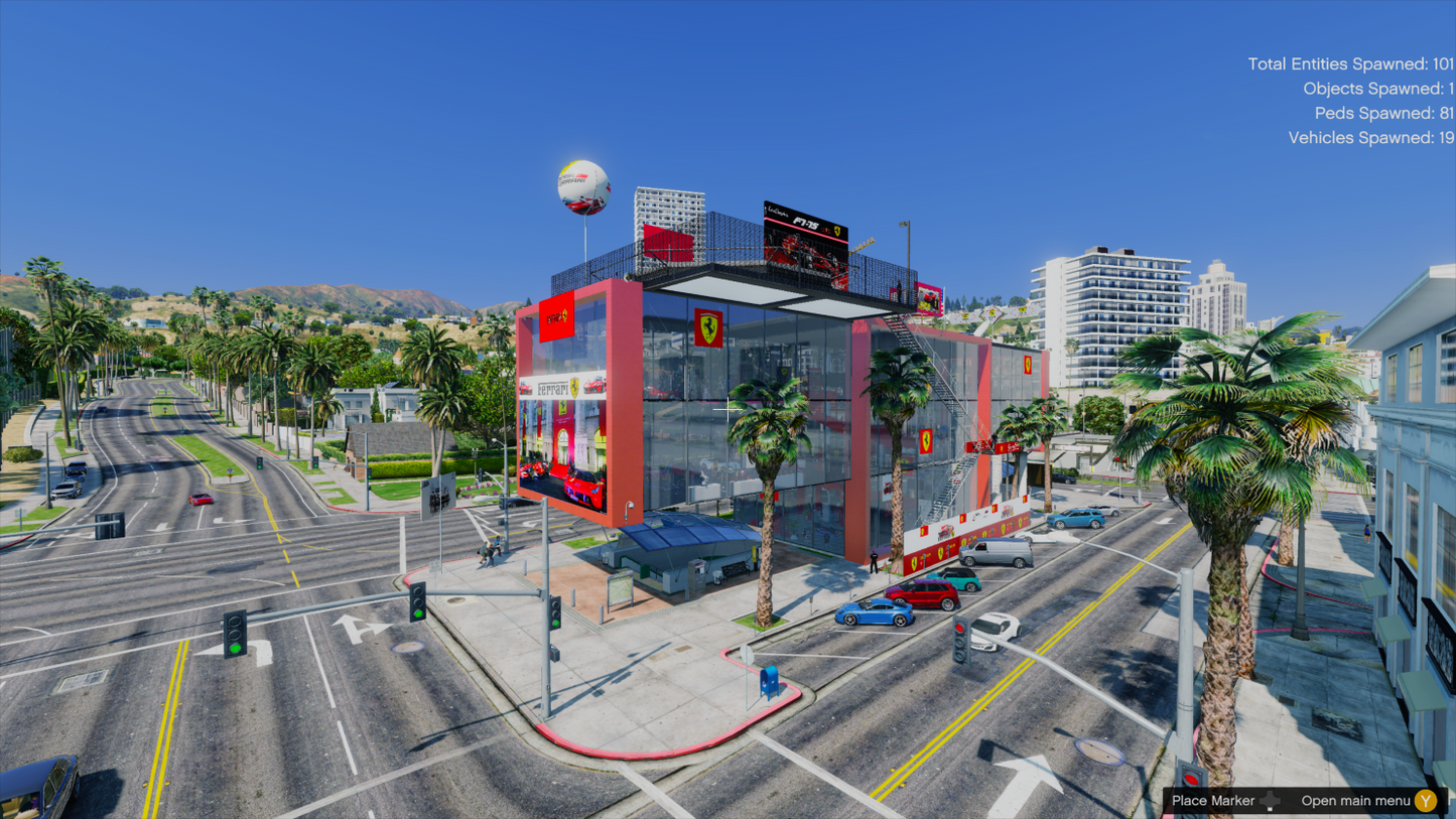 GTA 5 Mods Ferrari Los Santos HQ [Maps]