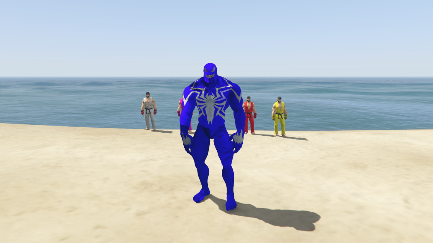 GTA 5 Blue Venom MOD [Addon Ped]