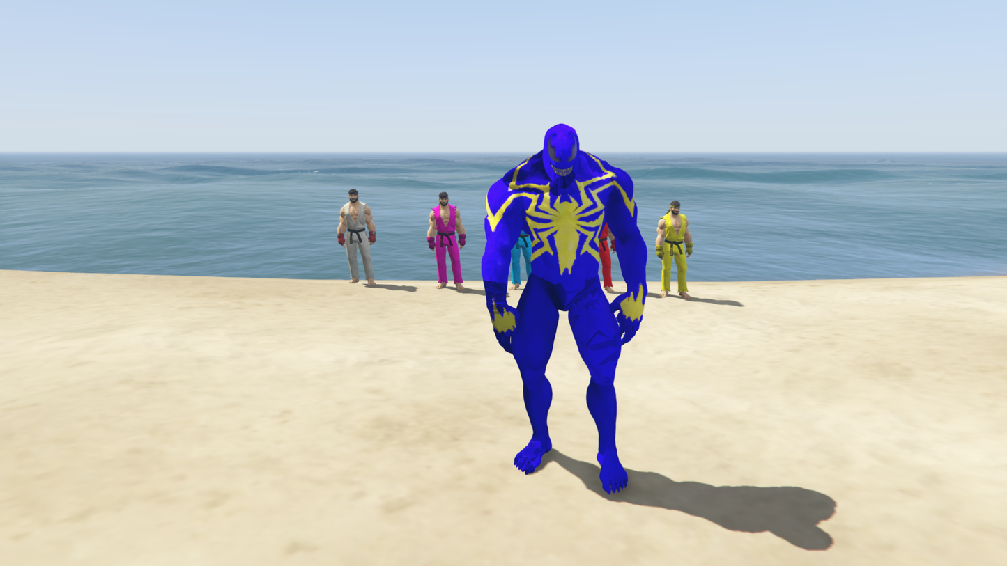 GTA 5 Blue Venom MOD [Addon Ped]
