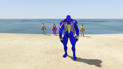 GTA 5 Blue Venom MOD [Addon Ped]