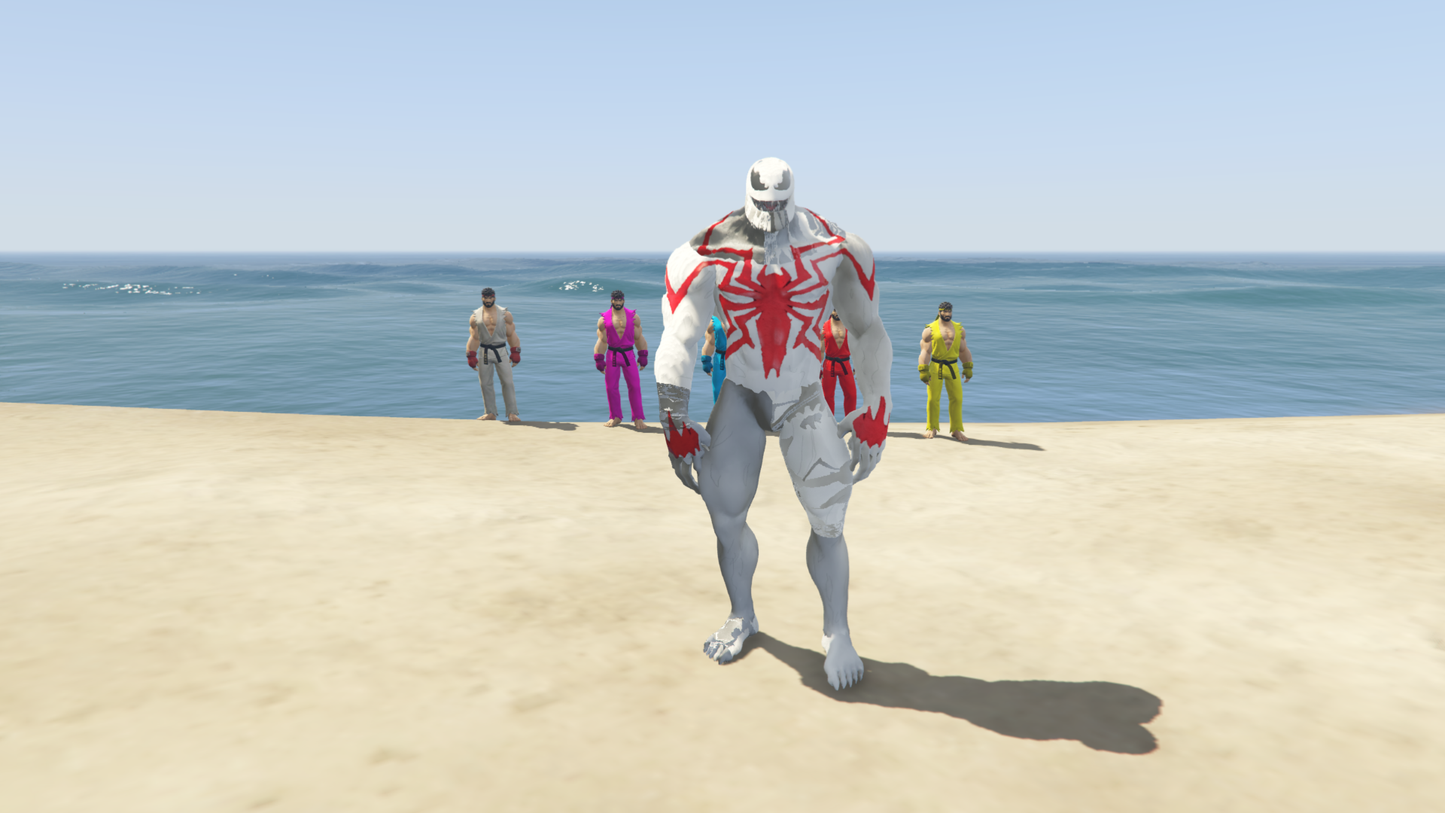 GTA 5 White Venom MOD [Addon Ped]