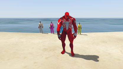 GTA 5 Red Venom MOD [Addon Ped]