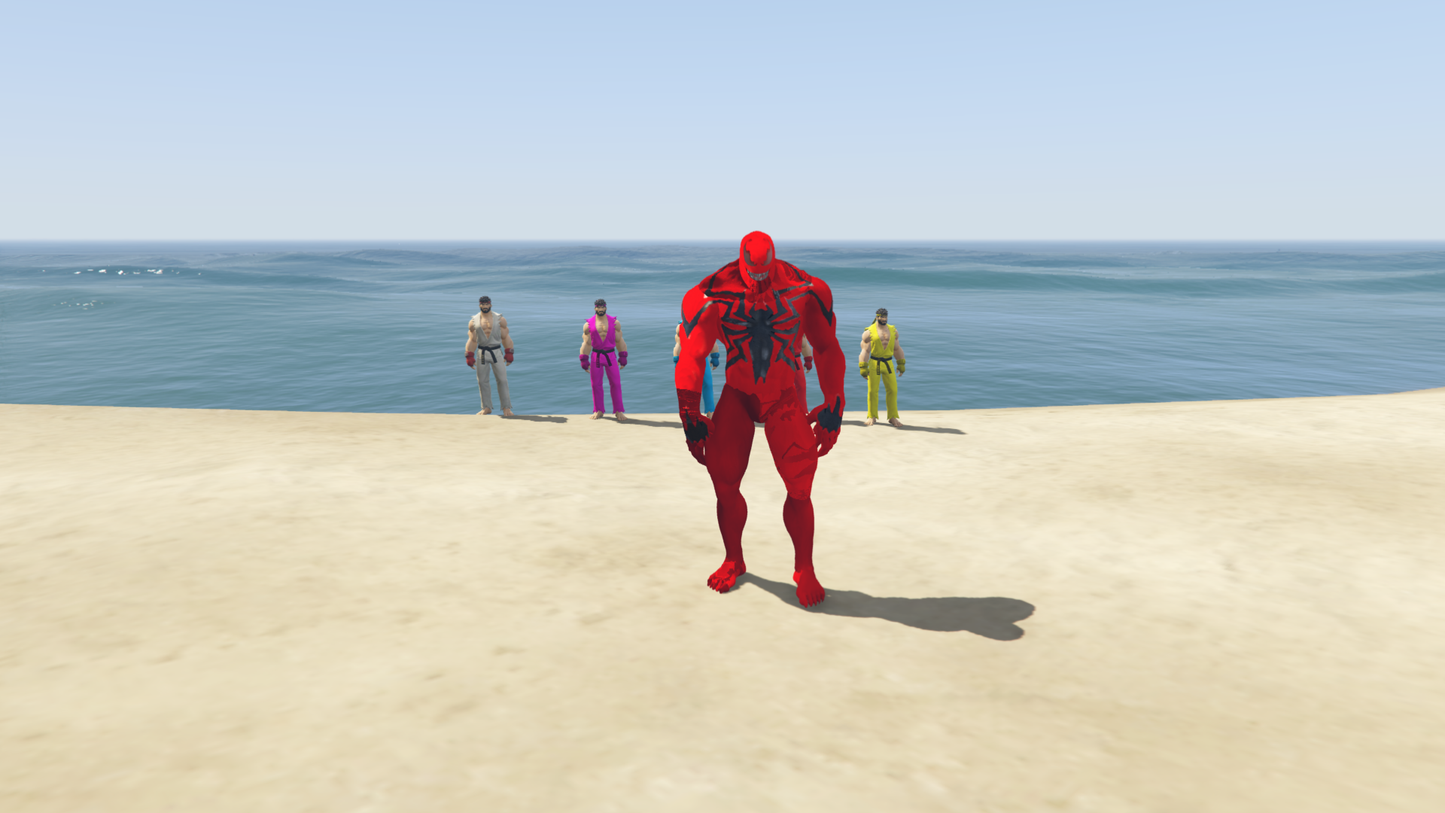 GTA 5 Red Venom MOD [Addon Ped]