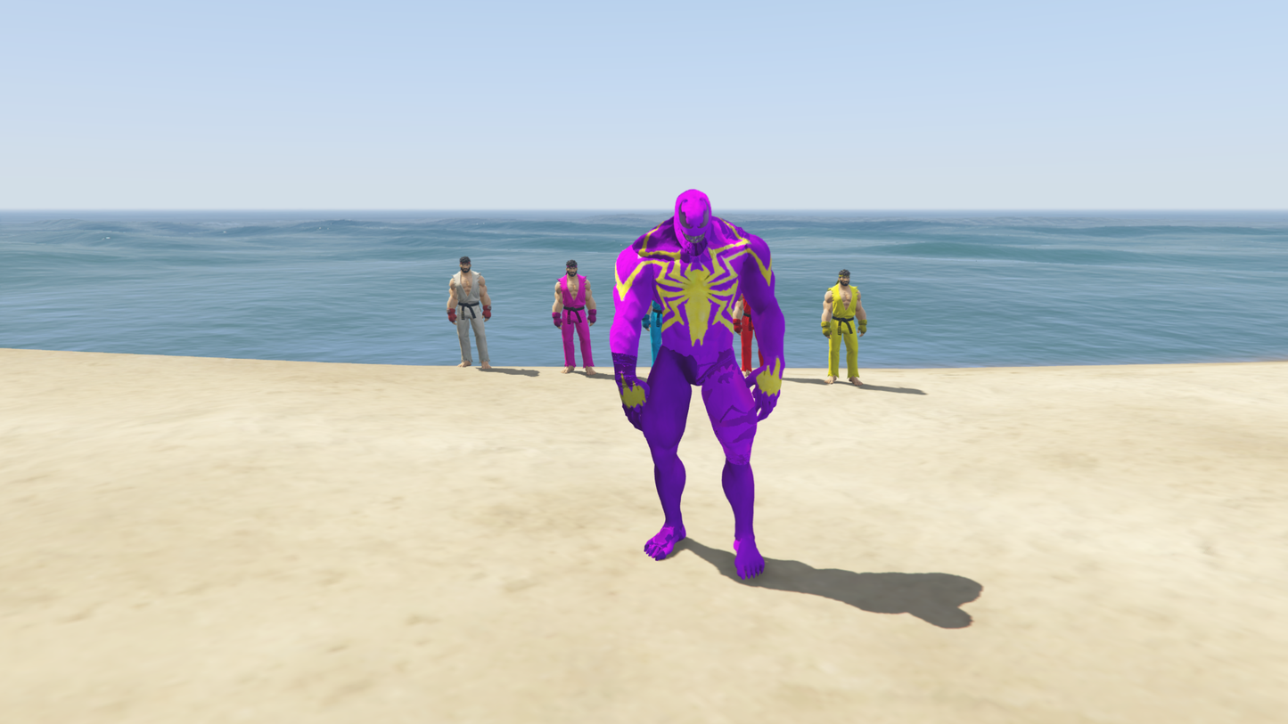 GTA 5 Pink Venom MOD [Addon Ped]