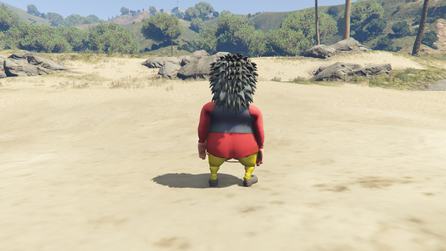GTA 5 Mods MOTU Haire [Addon Ped]