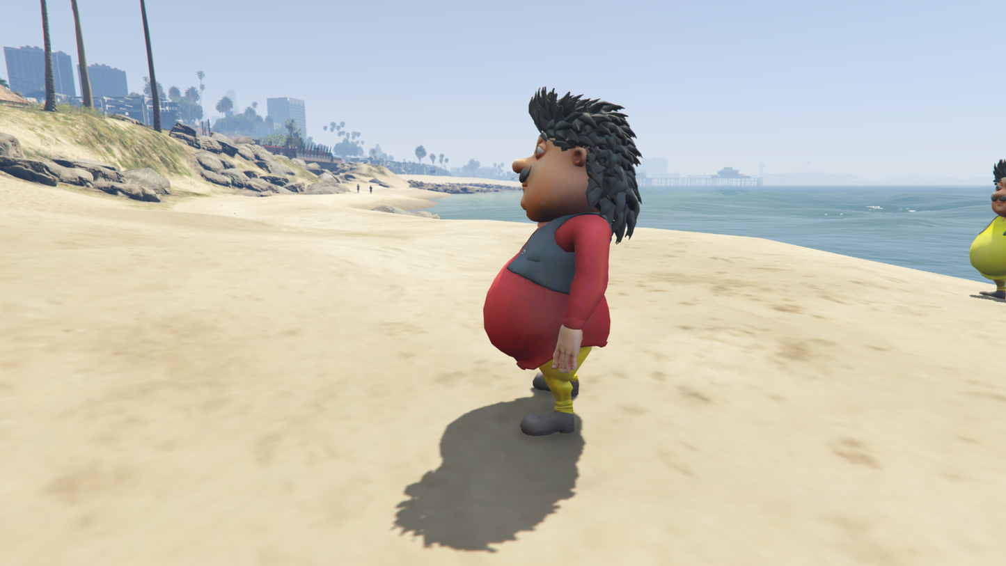 GTA 5 Mods MOTU Haire [Addon Ped]