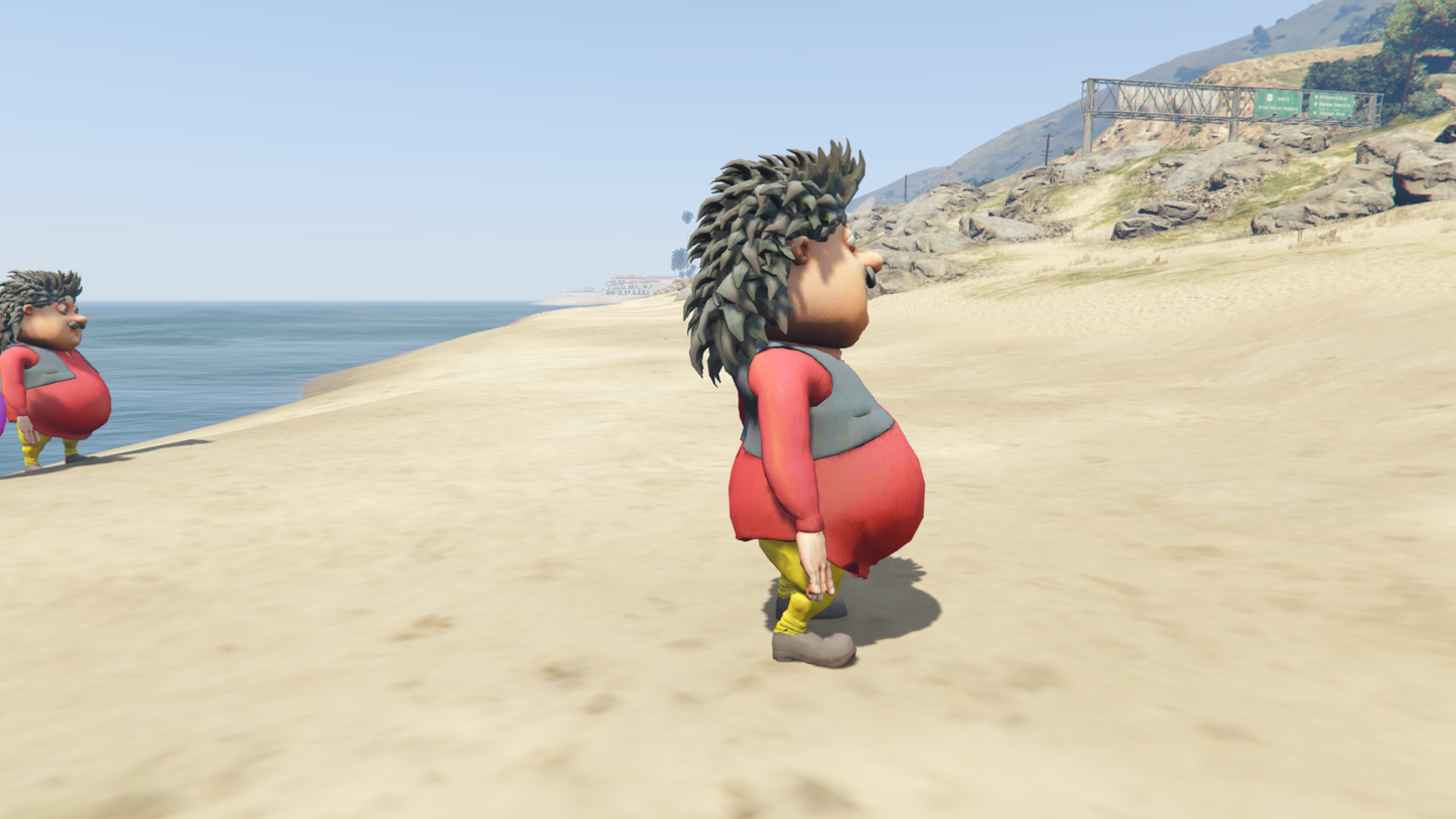 GTA 5 Mods MOTU Haire [Addon Ped]