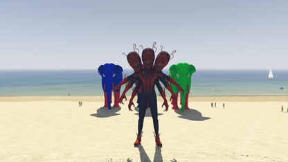 GTA 5 MOD BIG MONSTER SPIDERMAN [ADDON PROP]
