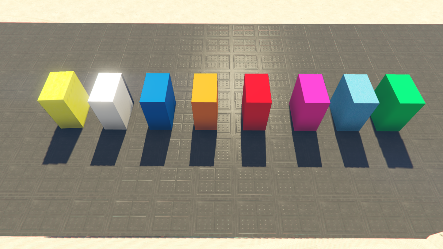 GTA 5 Mod ColorFull Bblocks [ADDON PROP]