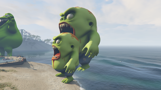 GTA 5 Mods Big Monster Addon Prop
