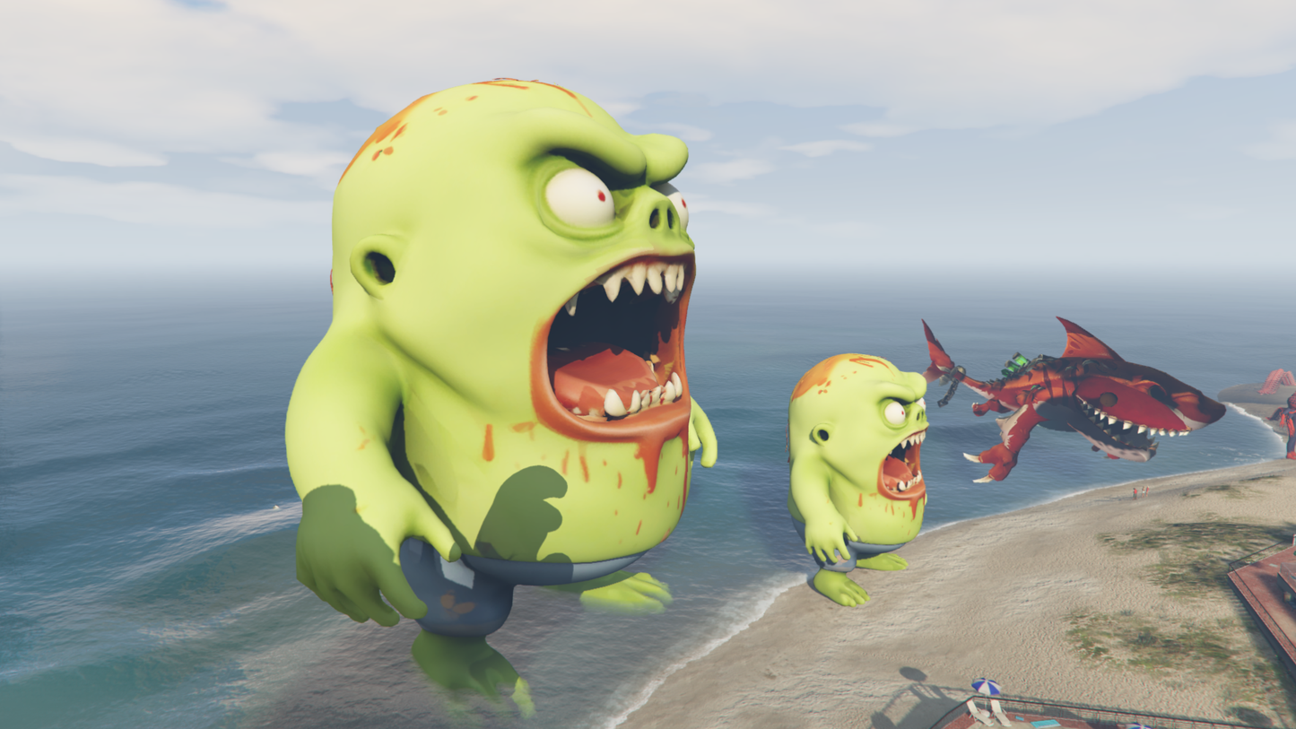 GTA 5 Mods Big Monster Addon Prop
