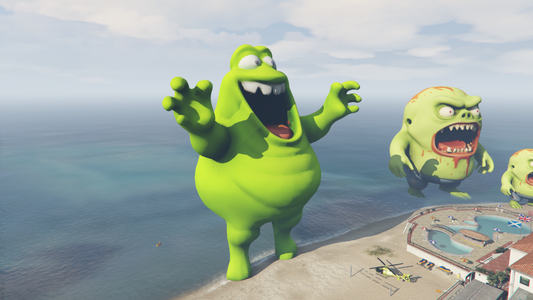GTA 5 MOD Long Slide Game Addon Prop
