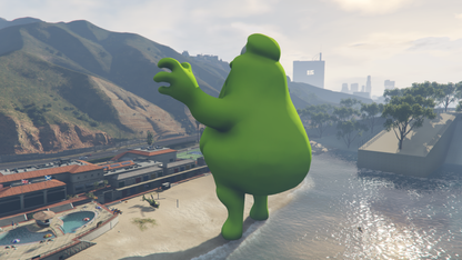 GTA 5 MOD Long Slide Game Addon Prop