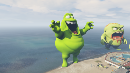 GTA 5 MOD Long Slide Game Addon Prop