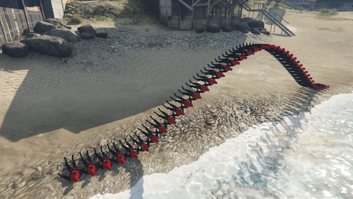 GTA 5 MOD Spider Bridg Addon Prop