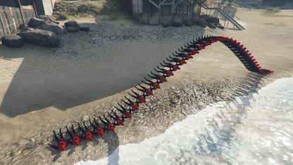 GTA 5 MOD Spider Bridg Addon Prop
