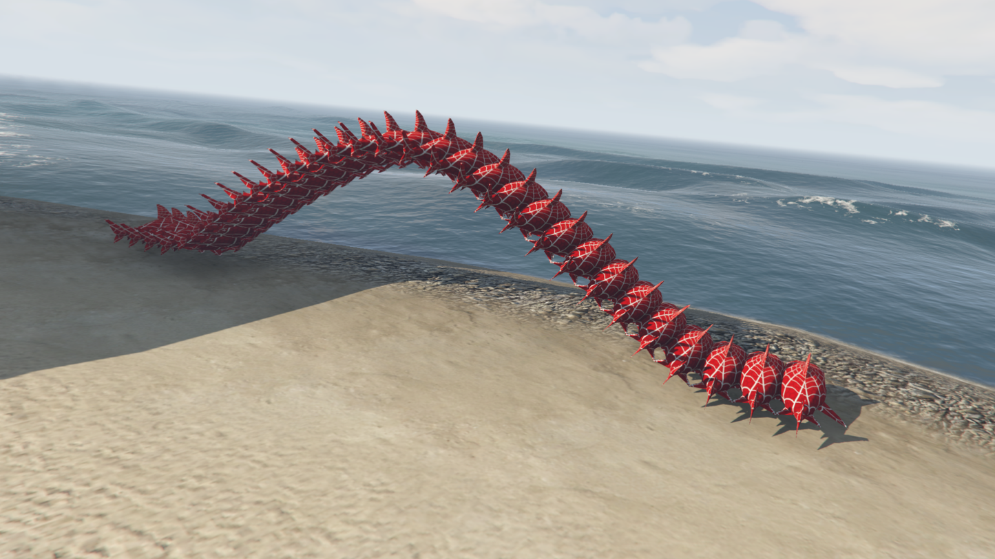 GTA 5 MOD Spider Shark Bridg Addon Prop