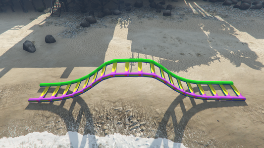 GTA 5 MOD Colourful Bridg ADDON PROP