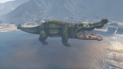 GTA 5 MOD BIG Crocodiles ADDON PROP