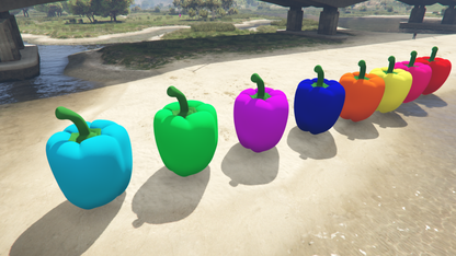 GTA 5 Mods Colureful Train Addon Prop