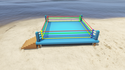 GTA 5 Mods Boxing Fight Ring Addon Prop