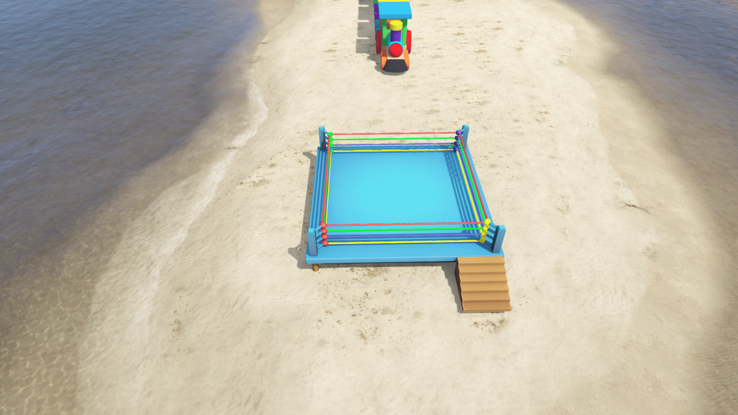 GTA 5 Mods Boxing Fight Ring Addon Prop