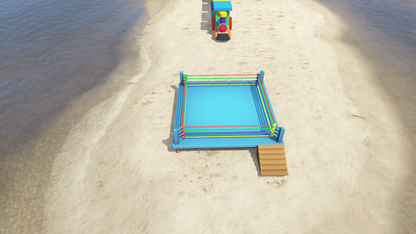 GTA 5 Mods Boxing Fight Ring Addon Prop