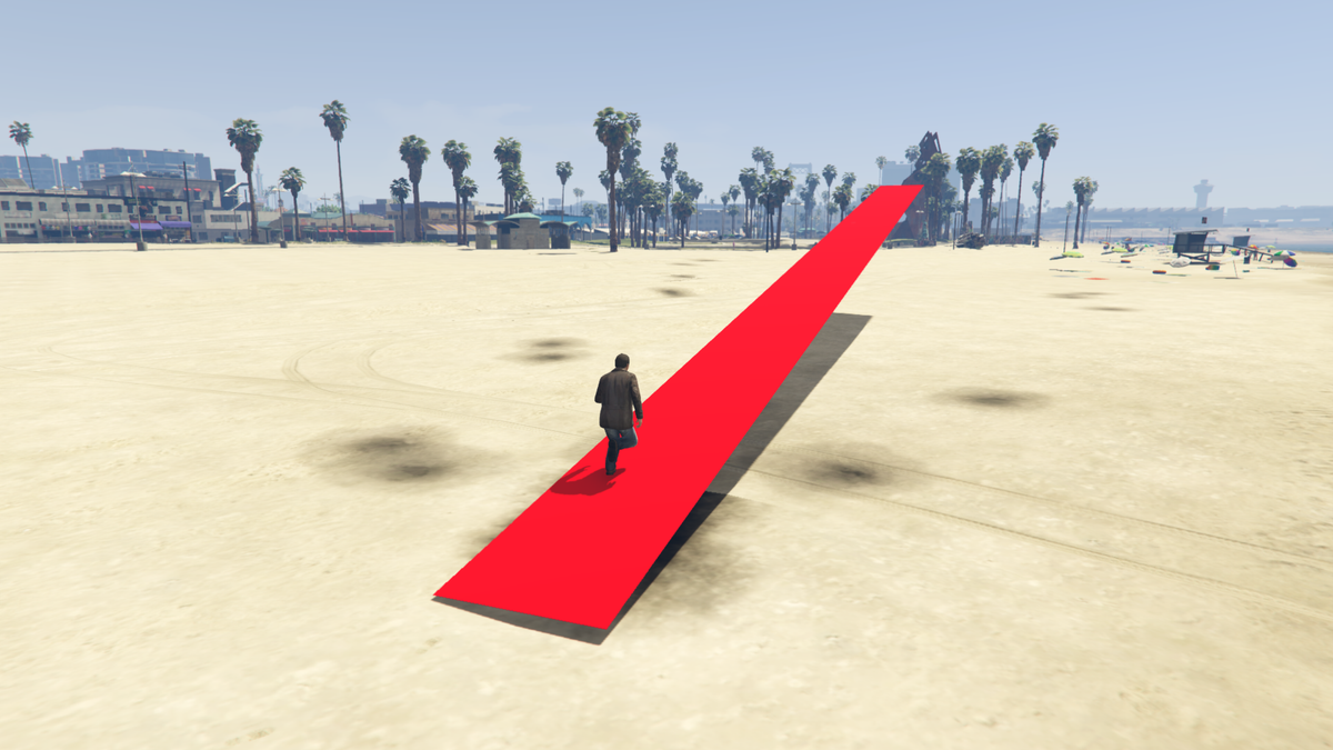 GTA 5 Mods Red Colure Ramp [Addon Prop]