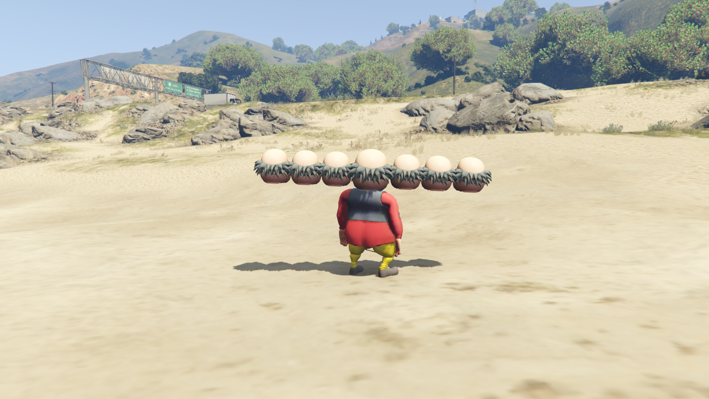 GTA 5 Mods Monster MOTU [Addon Ped]