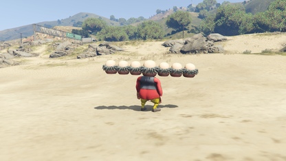 GTA 5 Mods Monster MOTU [Addon Ped]