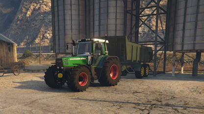 GTA 5 Mod Fendt Favorit 511c [Add-on] [FiveM Ready]