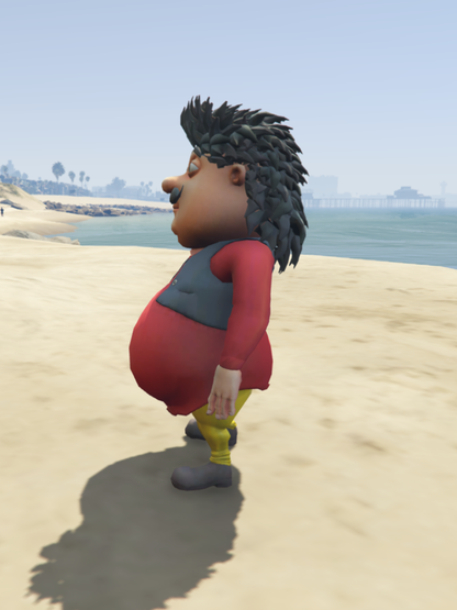 GTA 5 Mods MOTU Haire [Addon Ped]