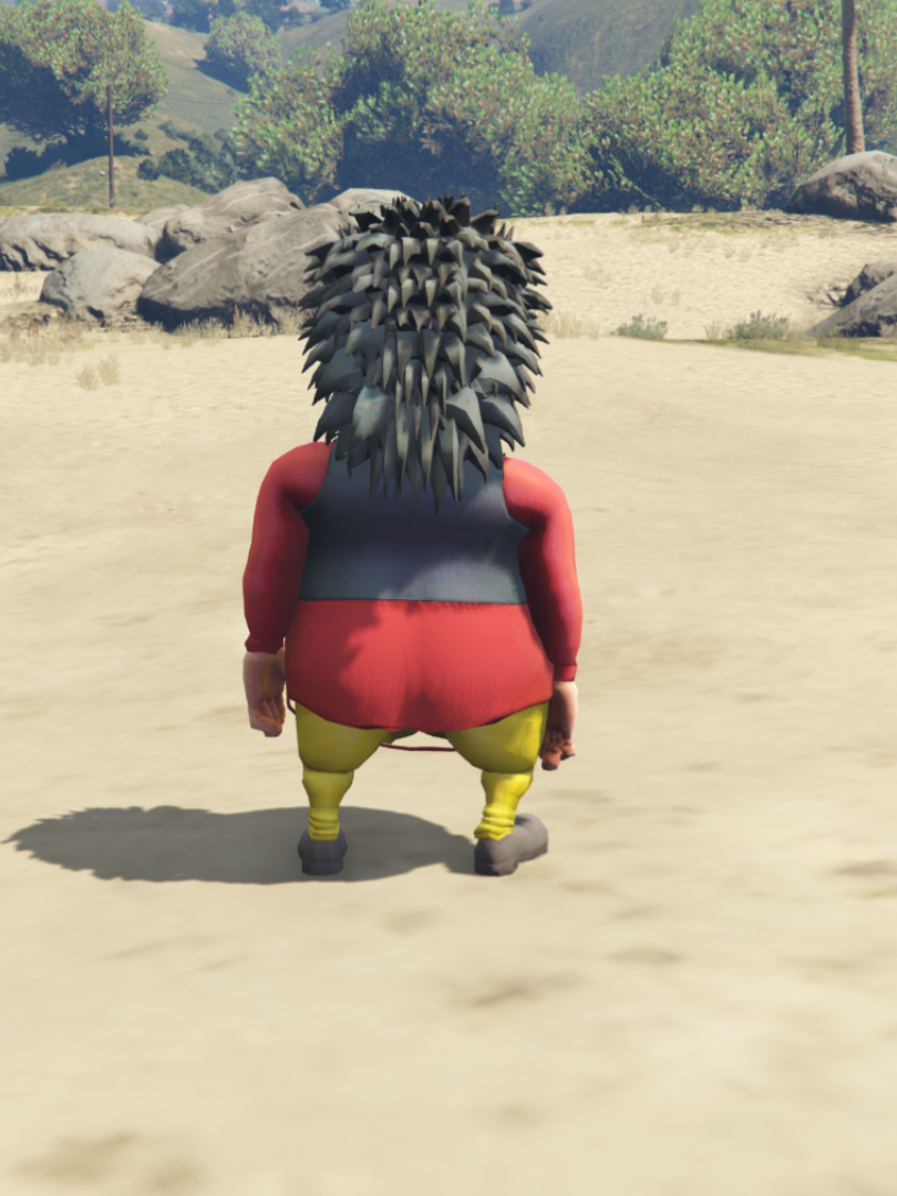 GTA 5 Mods MOTU Haire [Addon Ped]