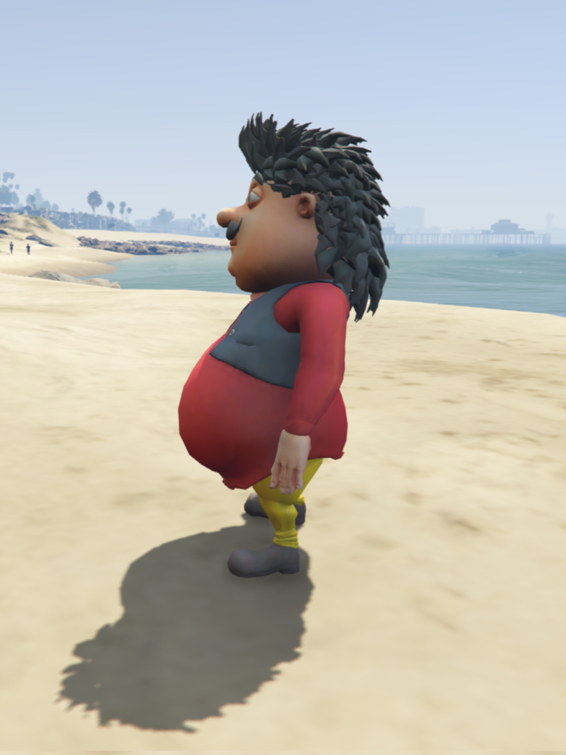 GTA 5 Mods MOTU Haire [Addon Ped]