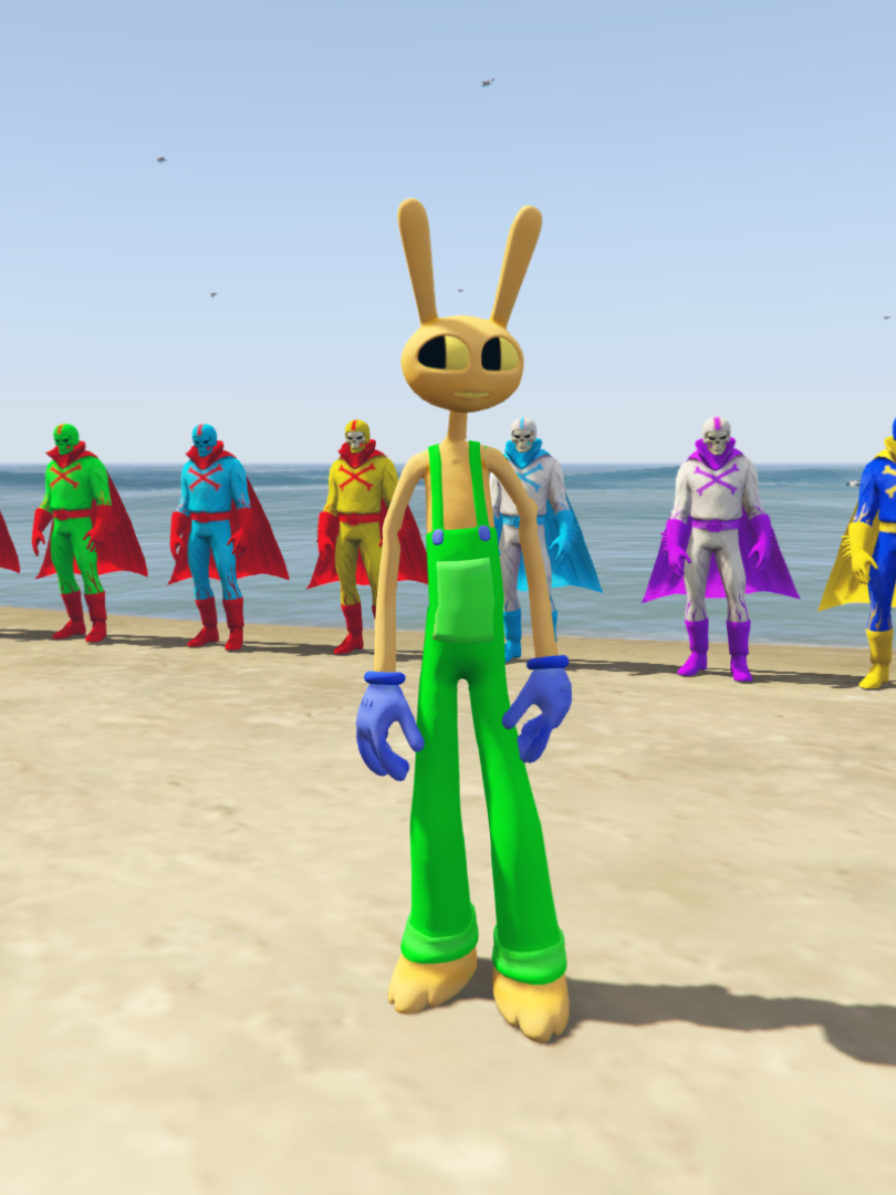 GTA 5 Mods Jax Green  [ADD-ON-PED]