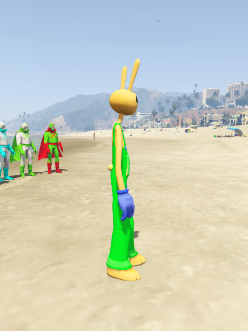 GTA 5 Mods Jax Green  [ADD-ON-PED]