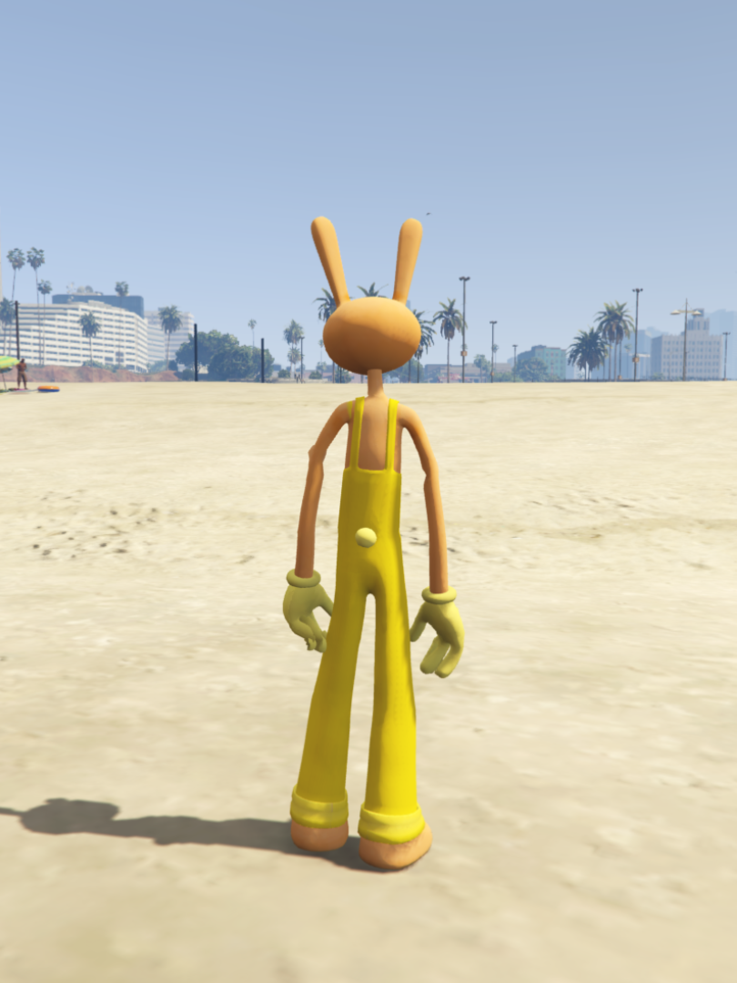 GTA 5 Mods Jax Yellow  [ADD-ON-PED]