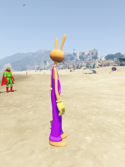 GTA 5 Mods Jax Purpal  [ADD-ON-PED]