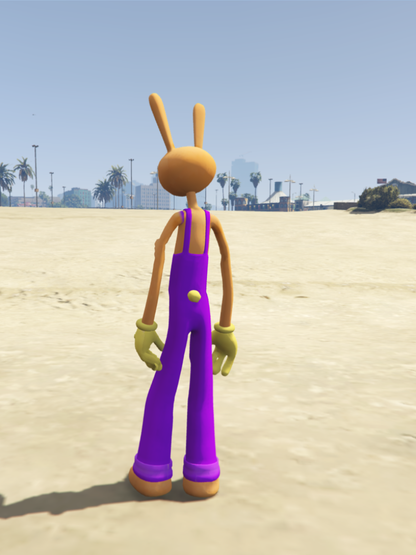 GTA 5 Mods Jax Purpal  [ADD-ON-PED]